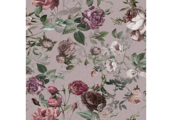 Velurové potahové látky s potiskem vzor 390926-005