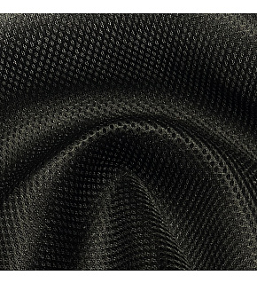 3D Sieťovina pletená, farba čierna, D580, 210 gr/m2 