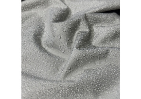 Nepremokavá látka Oxford 03, farba svetlo-šedá, metráž 160 cm   