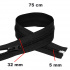 Zips špirálový, farba čierna 32 mm, dĺžka 75 cm