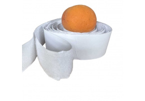 Pásik na suchý zips s lepidlom, farba Biela 50 cm, šírka 20 mm Pásik na suchý zips s lepidlom, farba Biela 50 cm, šírka 20 mm