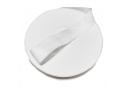 Bande ourlet polyester 40 mm  couleur blanche