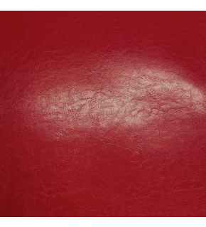 Ekokoža glazovaná, farba Červená, metráž 140 cm 