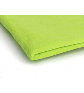 Microfleece farba svetlo-zelená 34