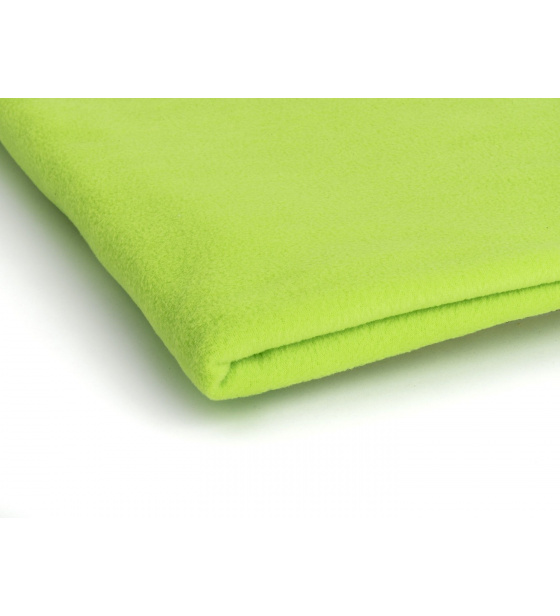 Microfleece farba svetlo-zelená 34