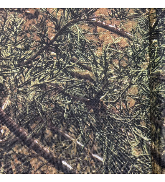 Nepremokavá látka Kodura les farba hnedá, metráž 150 cm   