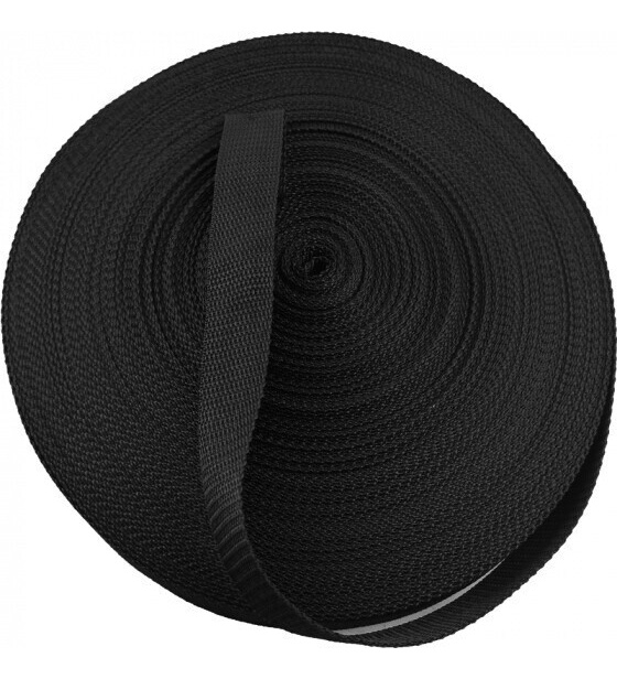 Polypropylénový popruh 30 mm čierny (balenie 50 m)