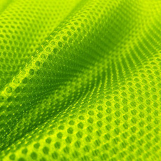 3D Sieťovina pletená, farba neónovo- zelená, D1001