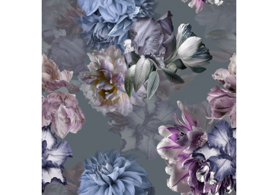 Velurové potahové látky s potiskem vzor 391016-006