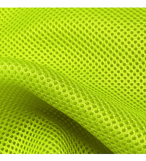 3D Sieťovina pletená, farba neónovo-žltá, D1003