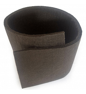 Technický filc 10 mm, farba Hnedá, metráž 150 cm