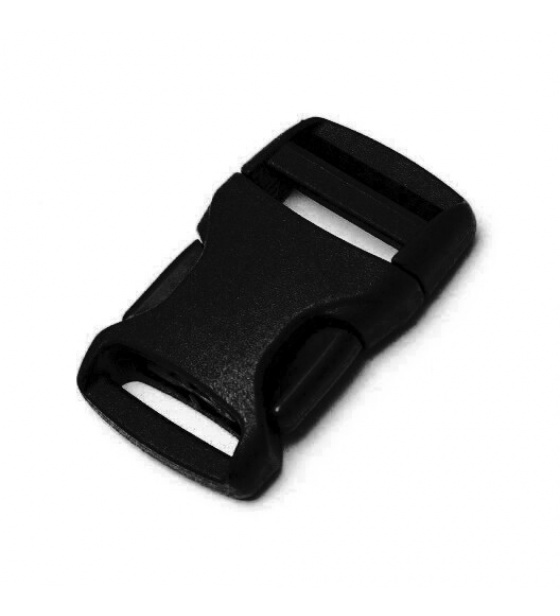 Spona plastová 20 mm barva černá