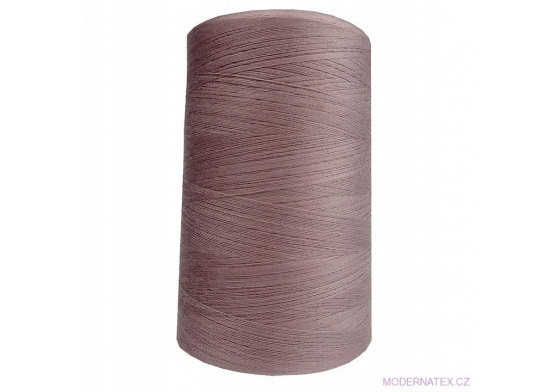 Nitě VIGA 120 do overloků 5000m barva starorůžová 601