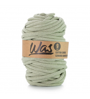 Bavlnená šnúra 9 mm, 50 m, farba olivová 230