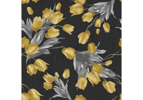 Velurové potahové látky s potiskem vzor 401054-102