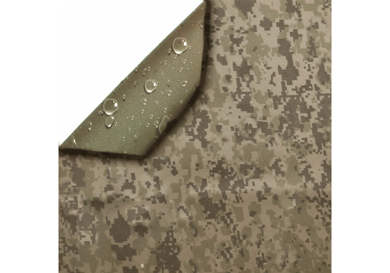 Nepremokavá látka Kodura 600x300 military 999, pixel titan, metráž 150 cm   