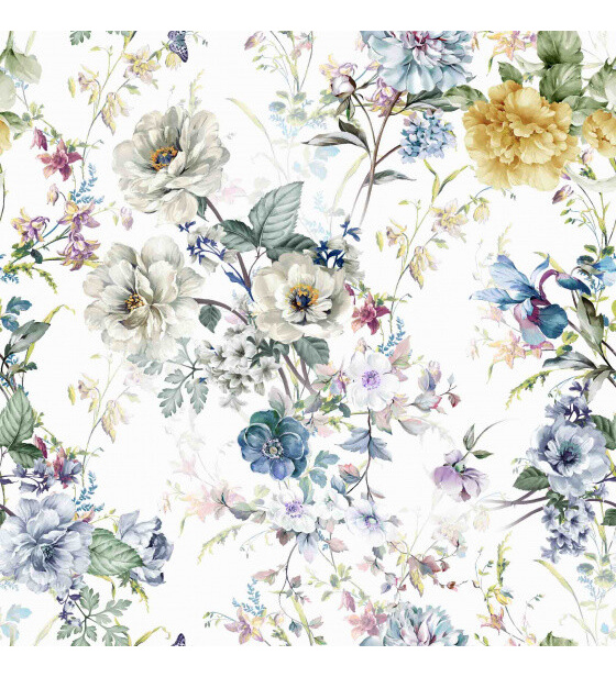 Velúrová poťahová látka s potlačou vzor 400765-002