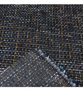 Čalúnnická poťahová látka Nevada 14, farba modro-hnedá, metráž 140 cm 