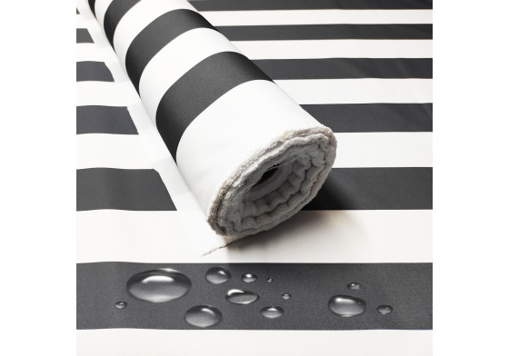 Vodu odpuzující látka barva PROUŽKY GRAFIT