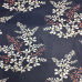 Bavlnená látka vzor kvetiny na granátovom podklade 1314, metráž 160 cm      