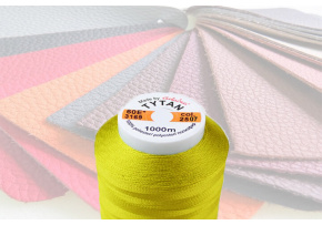 Čalúnnická šijacia niť Titan 60E 1000 m žltá 2507