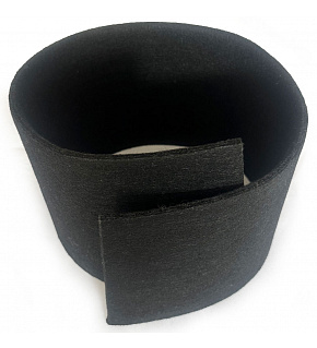 Technický filc 10 mm, 1300 g/m², farba čierna, metráž 100 cm