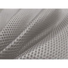 3D Sieťovina pletená, farba šedá, D134