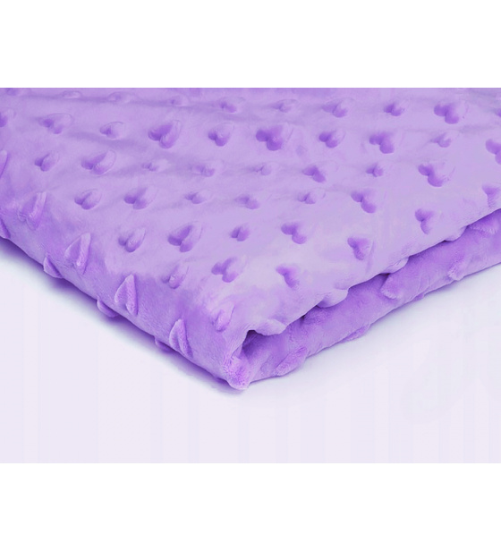 MINKY SRDÍČKA  barva lavandule
