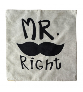 Dekoračná obliečka na vankúšik dekoračná 44x44 cm, farba Ecru