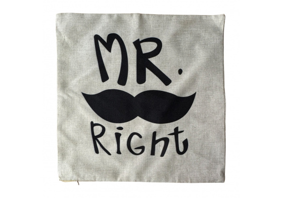 Dekorační povlak na polštářek dekorační 44x44 cm, barva Ecru