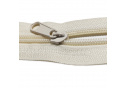 Zamek spiralny ecru 5 mm, metraż