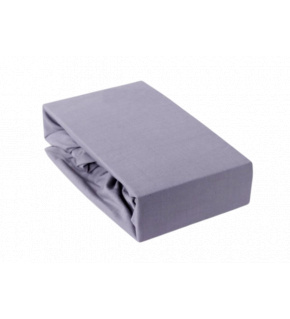 Jersey prestieradlo s gumičkou 90x200 cm, farba Šedá