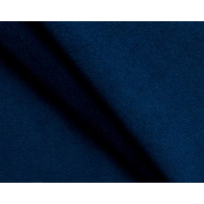 Velúrová poťahová látka Velluto 25, farba námornícka modrá, metráž 145 cm   