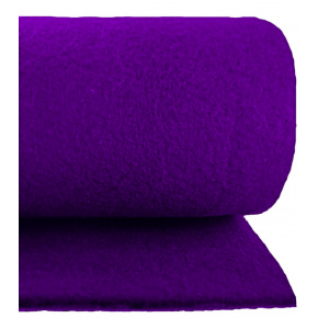 Technický filc 4 mm, farba fialová, metráž 100 cm   