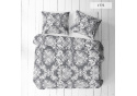 Bavlnené obliečky na zips, farba Šedá, 140x200 cm 