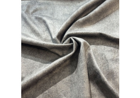 Velúrová poťahová látka Infinity 14, farba strieborná, metráž 142 cm   