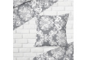 Bavlnené obliečky na zips, farba Šedá, 140x200 cm 