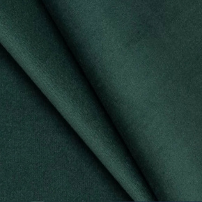 Velúrová poťahová látka Velluto 10, farba tmavo-zelená, metráž 145 cm  