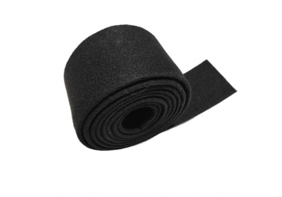 Filс technicky barva černá pásek 100 cm x 5 cm, 750 gr