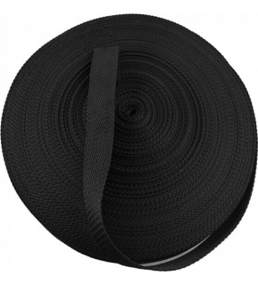 Polypropylénový popruh 40 mm čierny (balenie 50 m)