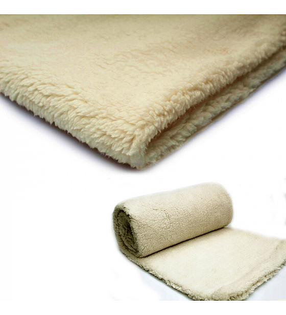 Minky BERÁNEK barva 02-ecru  1,7 m x 0,45 m