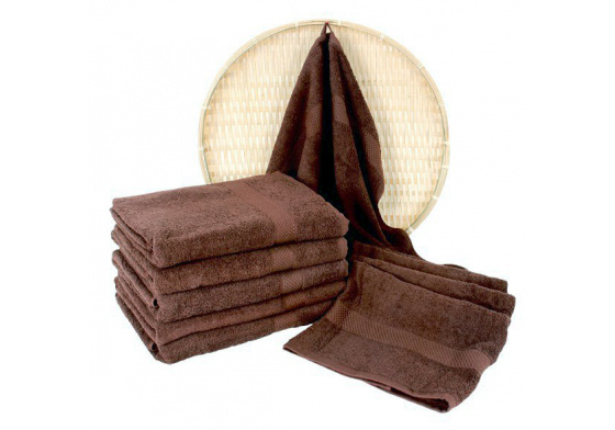 Darsi froté uterák 50x100 cm, farba hnedá