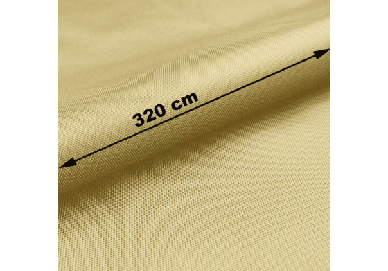 Nepremokavá látka Oxford Teflon, šírka 320 cm, Béžová