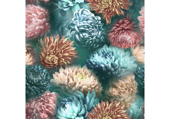 Velúrová poťahová látka s potlačou vzor 410170-103