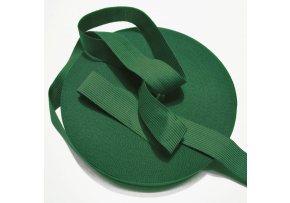 Lemovací prúžok polyestrový 25 mm farba tm. zelená 