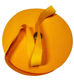 Lemovací prúžok polyestrový 20 mm farba žltá 