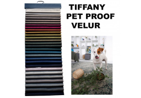 Vzorkovník velúrových látok Tiffany
