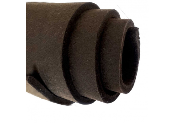 Technický filc 10 mm, farba Hnedá, metráž 150 cm