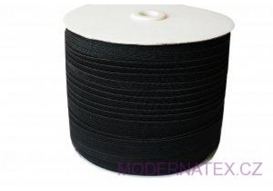 Guma  prádlová šíře 15 mm černá balení 50 m