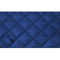 Ekokůže barva CHABER modrá prošívaná, koženka metrá